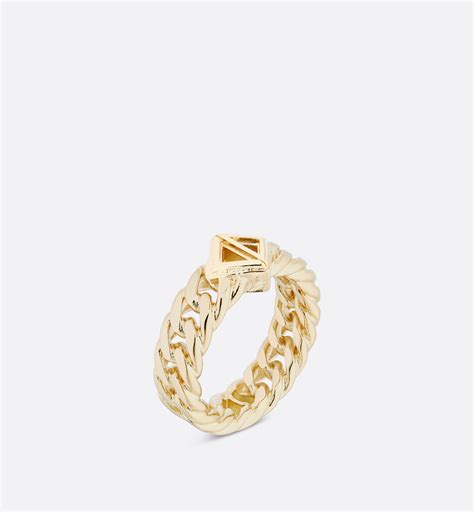 dior gliederarmband gold schliesse|CD Diamond Gliederring Messing mit Gold.